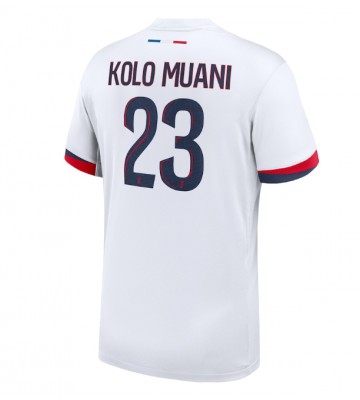 Paris Saint-Germain Randal Kolo Muani #23 Udebanetrøje 2024-25 Kort ærmer